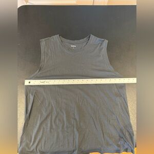 Quince Charcoal Sleeveless Tee